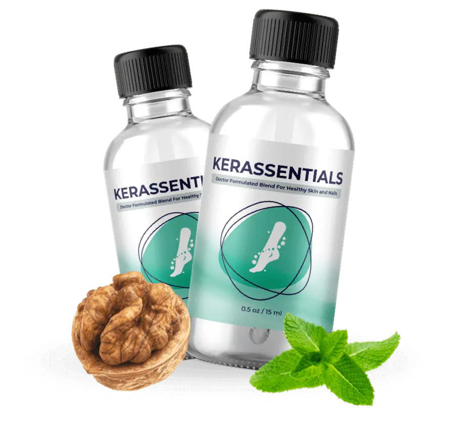 2 bottle kerassentials - These Special Oils Fight Fungus Resistance And Support Healthy Nails And Skin.